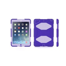 Griffin Purple/Lavender Survivor All-Terrain Case + Stand for iPad Air - Military-Duty Case